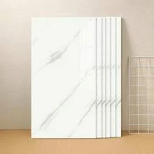 20PCS Self-Adhesive Black Marble PVC Cladding Wall Panels For Kitchen Bathroom Carnival Home Sticker - Blanco - Ver 1