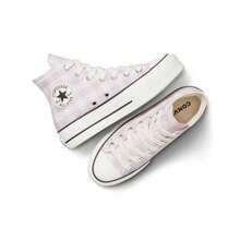 Converse WOMEN CTAS LIFT HI VINTAGE WHITE/SUMMIT PINK VINTAGE WHITE/SUMMIT PINK - 白色 - 查看 3
