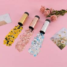 1 件玫瑰金生日彩纸爆竹，手持派对带彩带，适合生日派对、庆祝活动