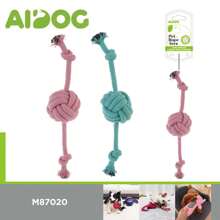 Rosa blaues doppelseitiges Kugelseil als Geschenk für Katzen- und Hundeliebhaber, neues Kau-Seil-Ball-Spielzeug für Hundeliebhaber und Hundemütter, biss-resistentes Seil-Ball-Spielzeug für Katzenliebhaber und Katzenmütter sowie Hundeliebhaber und Hundemütter, biss-resistenter tragbarer Zahnstangen-Spielzeug