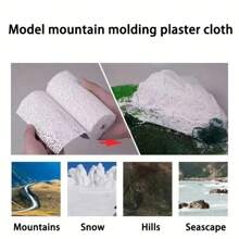 Professional-Grade Plaster Modeling Cloth Mountain Model Plastic Artifact Can Be Carved Quick Shaping Non-Stick For Architectural Sand Table Design - As Photo - View 8
