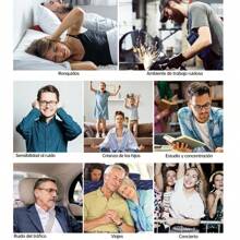 Sleep Earplugs - Tapones para los oídos de silicona suave que reducen el ruido,2 pares de tapones de protección auditiva reutilizables que bloquean el ruido sin ejercer presión sobre los oídos, adecuados para dormir todo el año, dormir la siesta y uso nocturnoIdeal para la sensibilidad al ruido, dormir, roncar, viajar, reducción de ruido - Azul - Ver 8