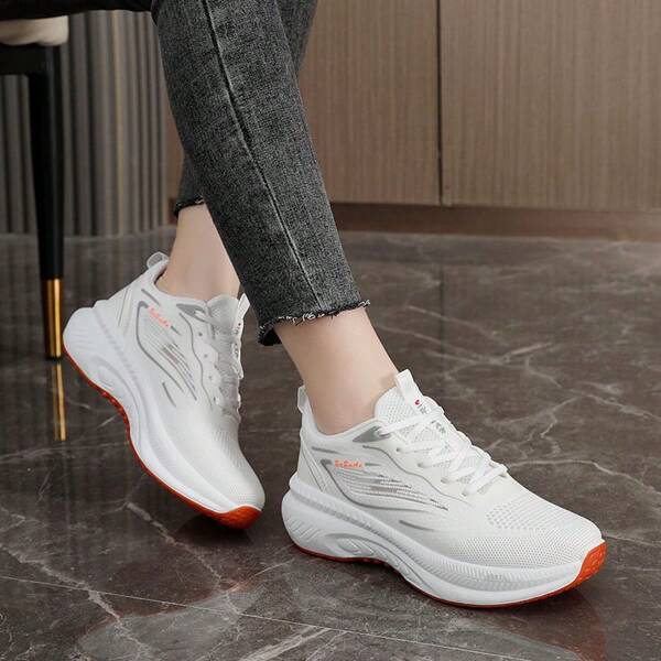 2025 Spring New Korean Version Breathable Women Shoes Ins Style Student Running Sports Shoes Women Casual Shoes K2515