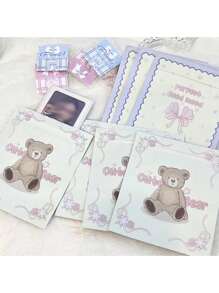 10/20pcs Cute Bear Ins Style Self-Sealing Bag Highly Attractive Super Cute Gift Bag Sealed Bag