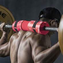 1pc Squat Pad Fitness Barbell Pad For Squats, Lunges And Hip Thrusts - Foam Sponge Pad Provides Relief To Neck And Shoulders While Training Protective - Pink - View 4