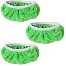 干湿地板拖把头替换垫，家用清洁超细纤维加厚拖把布 - 綠色 - 查看 7