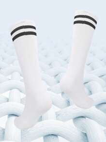 16pcs/12pcs/8pcs/4pcs/1 Pair Kids Football Basketball Running Cycling Training Socks, Girls Long Tube Socks, Boys Moisture Wicking Breathable Sports Socks - Multicolor - View 6