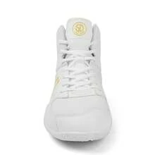 Men's Wrestling Shoes With Lightweight,Sdtdid Boxing Shoes Made Of Micro Suede For Gym,Powerlifting,Bodybuilding,Training Etc. - 白色 - 查看 5