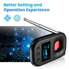 Camera Detector Anti-Spy Camera Hidden Camera Detector, Security Monitoring Device With Alarm And Anti-Theft Mode - Black - View 3