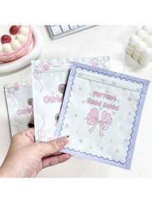 10/20pcs Cute Bear Ins Style Self-Sealing Bag Highly Attractive Super Cute Gift Bag Sealed Bag