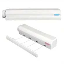 1 szt. 4-żyłowa, wysuwana linka do suszenia ubrań - 147,63 cala, plastikowa lina do prania do użytku w pomieszczeniach, odpowiednia do sypialni, łazienki i salonu - oszczędzająca miejsce, niewidoczna suszarka do ubrań, ręczników i spodni