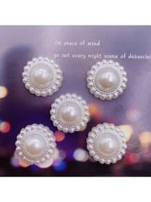 50 قطعة ديكور كريستال عباد الشمس، خرزة زجاجية مستديرة 12مم بقاعدة ذهبية ، مناسبة لصنع اكسسوارات الشعر والمجوهرات DIY