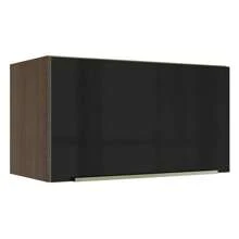 MADESA Baker's Racks - Brown and Black - View 1