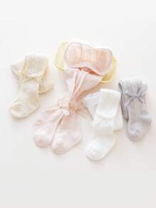 4 chiếc quần tất lưới mùa hè cho bé gái – Nhẹ, co giãn và thoáng mát cho thời tiết nóng bức. Quần tất mùa hè cho trẻ em, chất liệu lưới mềm mại. - Nhiều màu - Xem 3