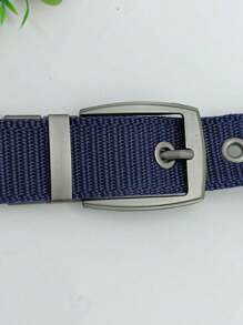 Casual Men's Belts For Daily Use, Perfect As A Gift For A Friend. - 藏蓝色 - 查看 3