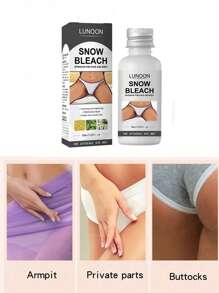 1 件私密部位亮白乳液，女性私密部位护理，腋下，大腿内侧，臀部，亮白亮肤霜，专业腋下美白美容霜，肘部，膝盖，关节，亮肤保湿脱色霜，色斑去除霜，腋下美白霜，母亲节礼物