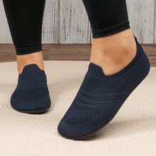 SOSENFER Men's Loafers.Versatile Lightweight Fashion Soft Slip-On Shoes - Dark Blue - View 2