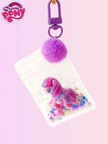 MY LITTLE PONY 1pc Cartoon Keychain, Creative Figurine Backpack Small Ornament & Gift, Various Anime Themed Designs, 1pc Decorative Keychain, Suitable For Birthday Celebrations, Christmas, Halloween, Thanksgiving Gifts, Decorations, Home Decor, Valentine's Day Gifts