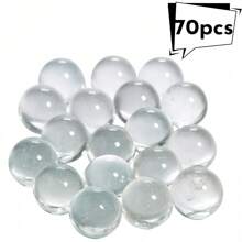 0.6 Inch Glass Marble, Transparent Round Glass Ball, Marble Filler For Crafts, Decorations, Floral Centerpieces, Aquariums, And Garden Decor, Also Can Be Used As Game Pieces