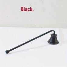 1pc, Stainless Steel Candle Snuff Bottle, Long Handle Bell Flame Extinguisher, Candle Accessories Gifts Birthday Graduation