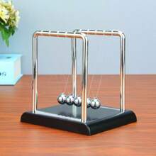 Small Newton's Pendulum Clock - A Combination Of Education And Decoration: A Fashionable Desktop Decorations Suitable For Science Enthusiasts And Helpful For Relieving Stress