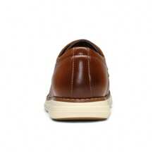 Men's Crossflex Neat Polish Dress Sneakers Casual Oxford Formal Shoes - Brown - View 8