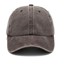 1 szt. Unisex Jednolity kolor Outdoor Casual Fashion Regulowana sprana czapka baseballowa