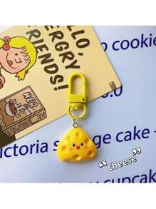 优质商品：成人精美钥匙扣、学生装饰品、鸡蛋奶酪吊饰、彩虹独角兽小饰品、幸运菩提挂饰、派对礼品和情侣生日小礼物 - 彩色 - 查看 10