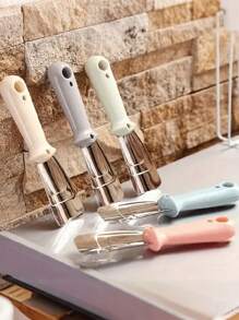 1 pieza Raspador de acero inoxidable, raspador de hielo manual no eléctrico para refrigerador y congelador de cocina, fácil de remover el hielo