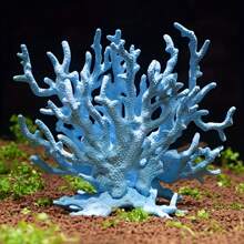 1pc/3pcs Realistic Artificial Coral Reef, Vivid Aquarium Decorative Artificial Coral Plant, Marine Plant Decor