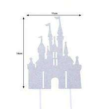 10pcs Snowflake Cake Toppers, Cake Decorations Accessories For Birthday Cake, Christmas, New Year Celebrations - Silver Star Snowflake Cake Picks