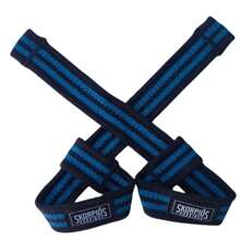 Pair Of 100% Cotton Straps - Teal Blue - View 1