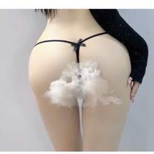 Sexy Floral Lace Thongs For Women With Cutouts And Bow Detailing - Comfortable And Captivating Lingerie, For Parties, Valentine's Day, For Special Days, For Couples