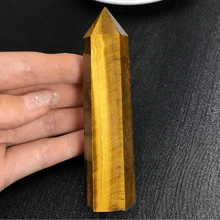 1pc Natural Healing Crystal Point, Crystal Obelisk, Gemstone Wand For Home Decoration Best - one-size - View 85