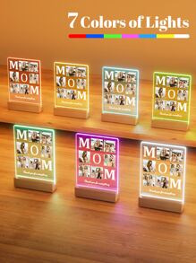 Đèn ngủ LED acrylic tùy chỉnh với ảnh in, Quà tặng cho mẹ, Quà tặng, Trang trí nhà cửa, Quà kỷ niệm 1 chiếc Đa chức năng, Trang trí, Có thể tái sử dụng Tinh tế, Phong cách, Dễ thương, Chất lượng cao, Nhiều màu sắc, Hiện đại Tùy chỉnh, Cá nhân hóa, Độc đáo Quà tặng lý tưởng cho Anh ấy, Cô ấy, Bạn trai, Bạn gái, Bố, Mẹ, Gia đình, Bạn bè, Thú cưng, Con trai, Con gái Nhân dịp Ngày của Mẹ, Sinh nhật, Ngày thiếu nhi, Nhà cửa & Sinh hoạt, Làm đẹp nhà cửa, Quà lưu niệm, Có thể tái sử dụng, Đáng yêu, Chất lượng cao, Trang trí văn phòng, Sống thanh lịch, Tiệc tùng thành thị, Trang trí thời trang - mẹ - Xem 4