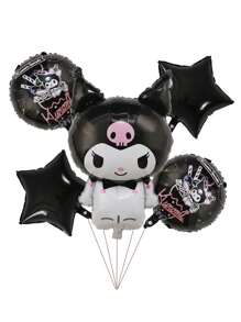 Sanrio 1pc New Sanrio Character Birthday Party Balloon Set Foil Balloon Room Decor