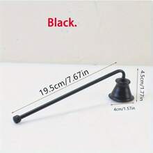 1pc, Stainless Steel Candle Snuff Bottle, Long Handle Bell Flame Extinguisher, Candle Accessories Gifts Birthday Graduation