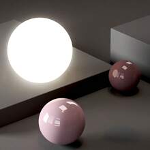 1pc moderne minimalistische kalebasvormige LED-plafondlamp met 3-kleuren veranderende functie - Perfect voor het decoreren van woonkamer, slaapkamer en gang, geen schakelaar, geen afstandsbediening