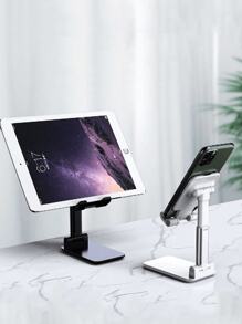 1 pieza Soporte plegable para teléfono, Soporte ajustable para tableta para escritorio, Soporte portátil para teléfono celular de escritorio, Soporte universal de manos libres, Soporte plegable antideslizante, Accesorios de oficina, Perfecto para videollamadas y ver películas, Gran regalo tecnológico para Halloween, Navidad