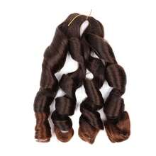 French Curly Braiding Hair 24 Inch 1/3/8Packs Curly Braiding Hair Pre Stretched French Curls Braiding Hair French Curl Crochet Braids Loose Wavy Curl Braiding Hair Extensions