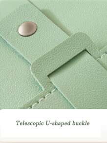 1 件珠宝收纳卷，42 对耳环收纳盒，创意珠宝耳环收纳书，便携式珠宝袋，耳环盒礼物女士女孩 - 彩色 - 查看 5