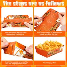 FRUITFUL PARTY. Basketball Party Decorations, 36pcs Basketball Serving Trays Basketball Popcorn Tray Basketball Food Trays For Basketball Birthday Party Decorations, Basketball Snack Trays For Basketball Decor - Multicolor - View 6