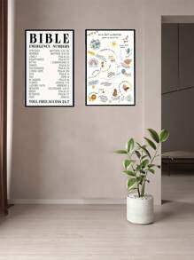 Selbstliebe & Innere Stärke Leinwandposter - ungerahmt, moderne Kunst Dekoration für Schlafzimmer, Kinderzimmer und Klassenzimmer
