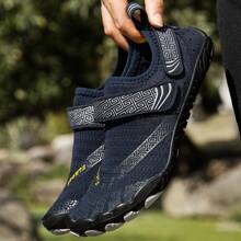 Women's New Casual Sports Beach Shoes, Lightweight Comfortable Flexible Rubber Outsole, Breathable Upper Allow Barefoot Wear, Suitable For Hiking, Camping, Trekking, Cycling, Swimming - Dark Blue - View 3