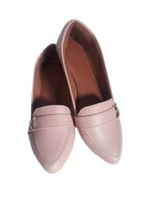 Women's Moccasin Shoes - Desnudo - Ver 2