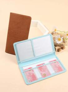 1pc-Car Registration And Insurance Card Holder, Car Document Holder For Cards, Driver License & Other Essential Documents - Multicolor - View 4