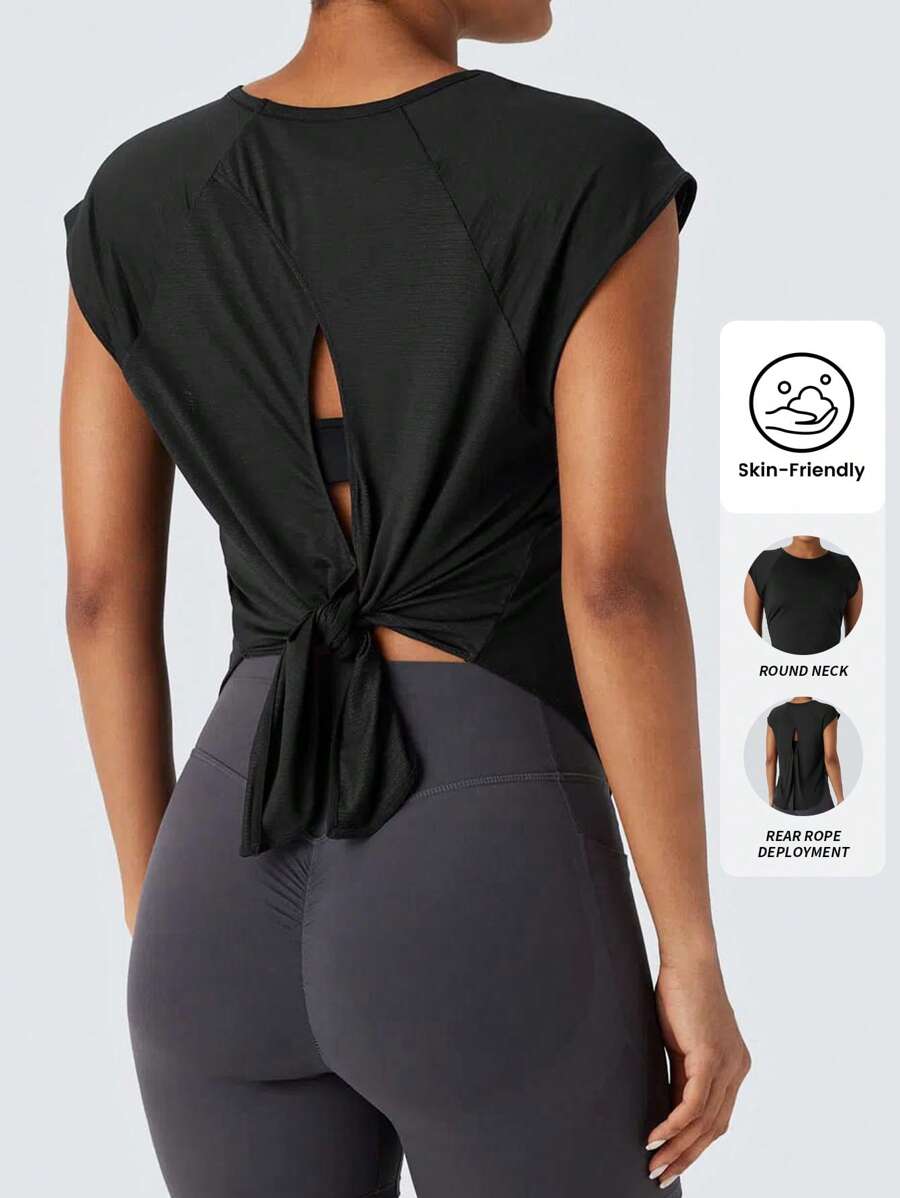 Yefecy Women's Solid Off Shoulder Tee Casual Long Sleeve Crop Top For Daily Holiday Outdoor Wear, Ladies Clothes For All Seasons, T Shirts For Women, Go Out Tops - Black - View 1