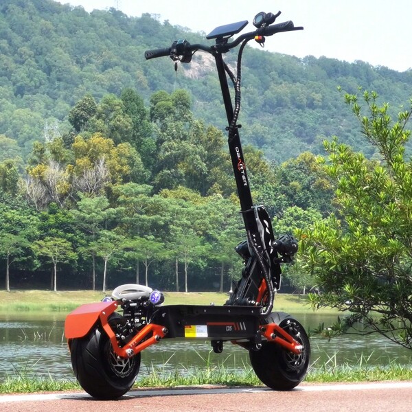 Electric Scooter 5000W Dual Motor D5 48V 35Ah,Top Speed 70KM/H Powerful Adult 12 inch Fat Tire Electric Scooter