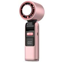 Portable Handheld Turbofan With 100-Level Wind Speed Adjustment. Of Continuous Operation. Equipped With An LED Flashlight And A 180-Degree Rotatable Fan Head,Portable Fan,Turbo Fan,Holiday Essentials