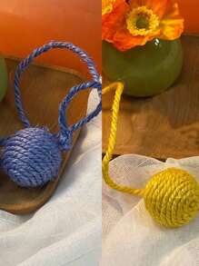 2pcs Fun Sword Sisal Ball Cat Toys, For Pet Cats To Play, Scratch, Bite And Reduce Anxiety - Multicolor - View 10